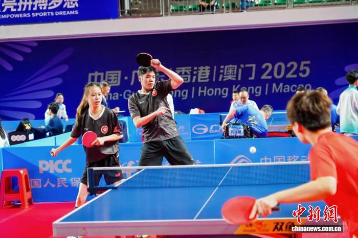 残特奥会乒乓球赛决出25金 多组别冠军诞生
